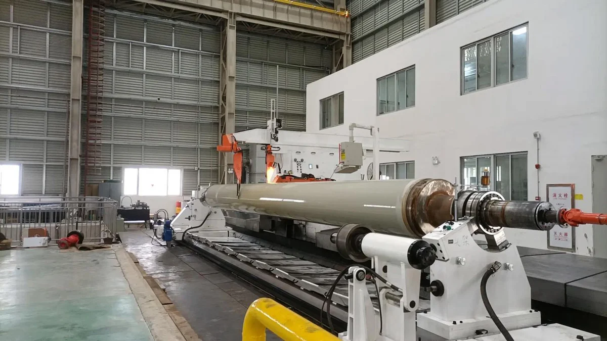 Roll grinding machine